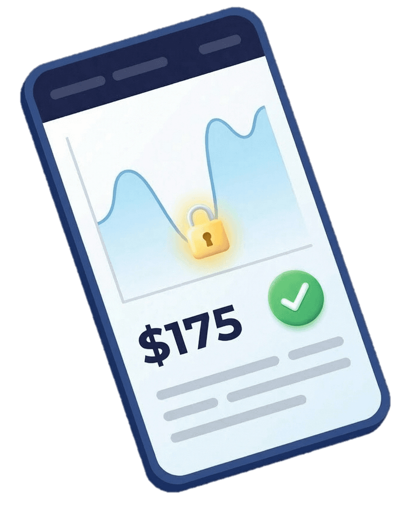 pAiback showing $175 saved